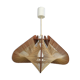 Suspension scandinave bois et fil