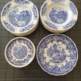 Lot 27 plates English porcelain