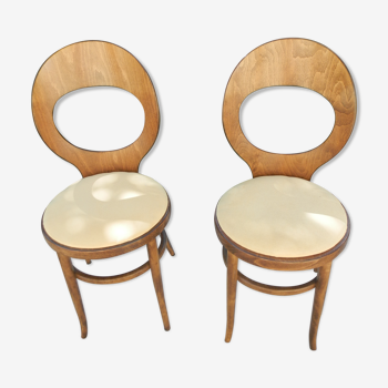 Set of two chairs baumann model seagull