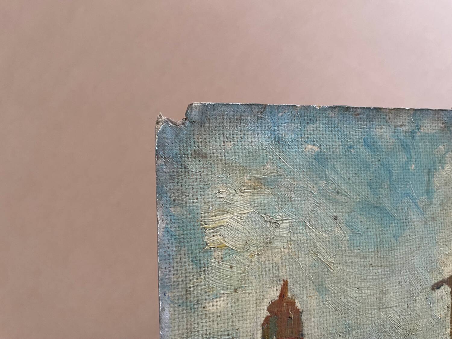 Painting signed Mainz Cathedral 1925