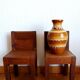 Vintage Bay West Germany 1970s potiche vase