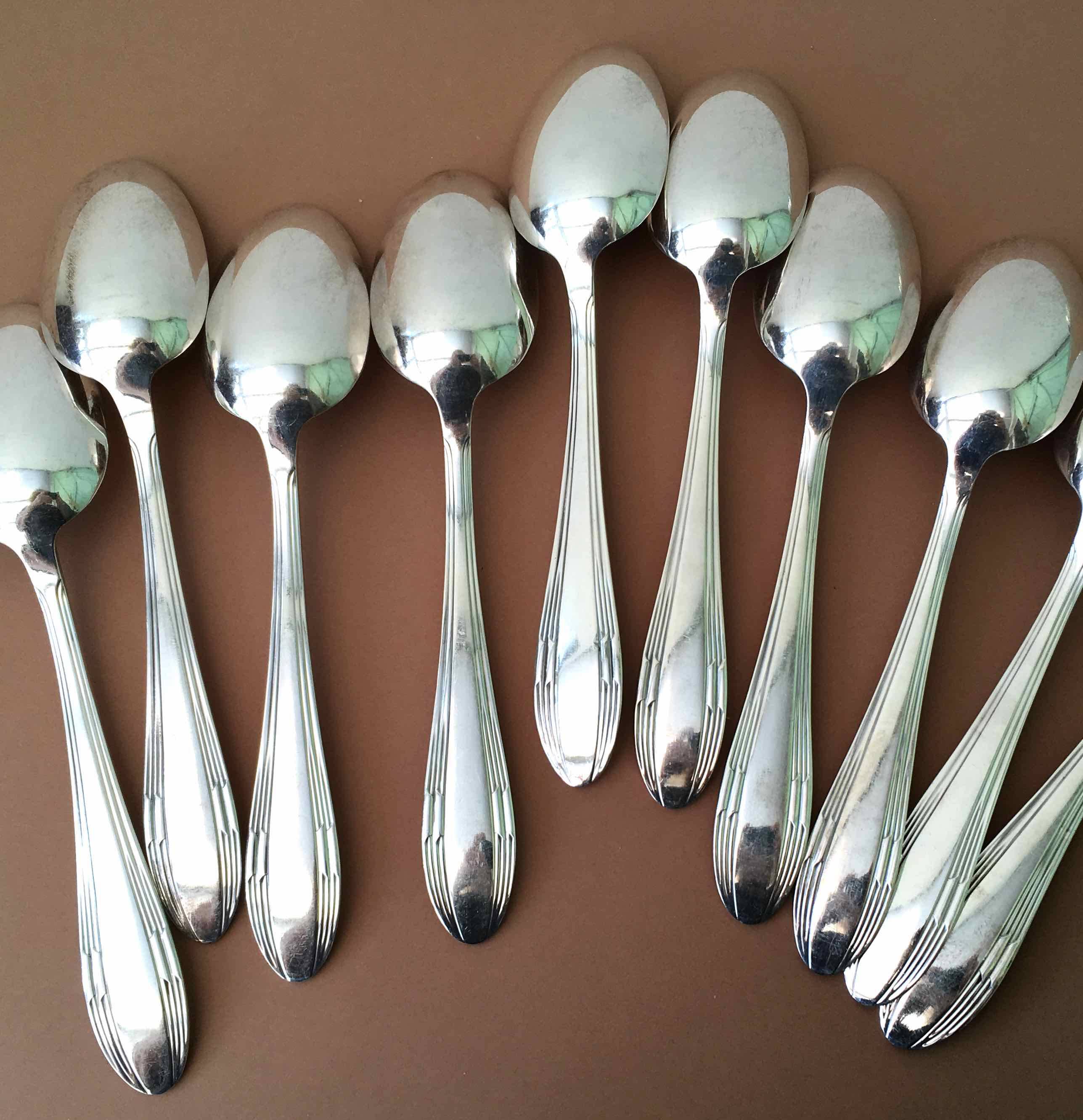 Cutlery set 37 place settings Goldsmith ATD silver metal