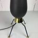 Grande lampe de table en laiton de style Stilnovo Spoutnik du milieu du siècle, États-Unis, années 1950