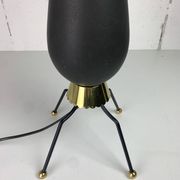 Grande lampe de table en laiton de style Stilnovo Spoutnik du milieu du siècle, États-Unis, années 1950
