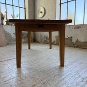 Table de ferme extensible en chêne massif