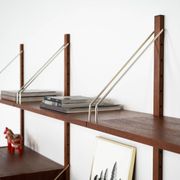 Teak shelving unit, Danish design, 1960s, manufactured in Denmark