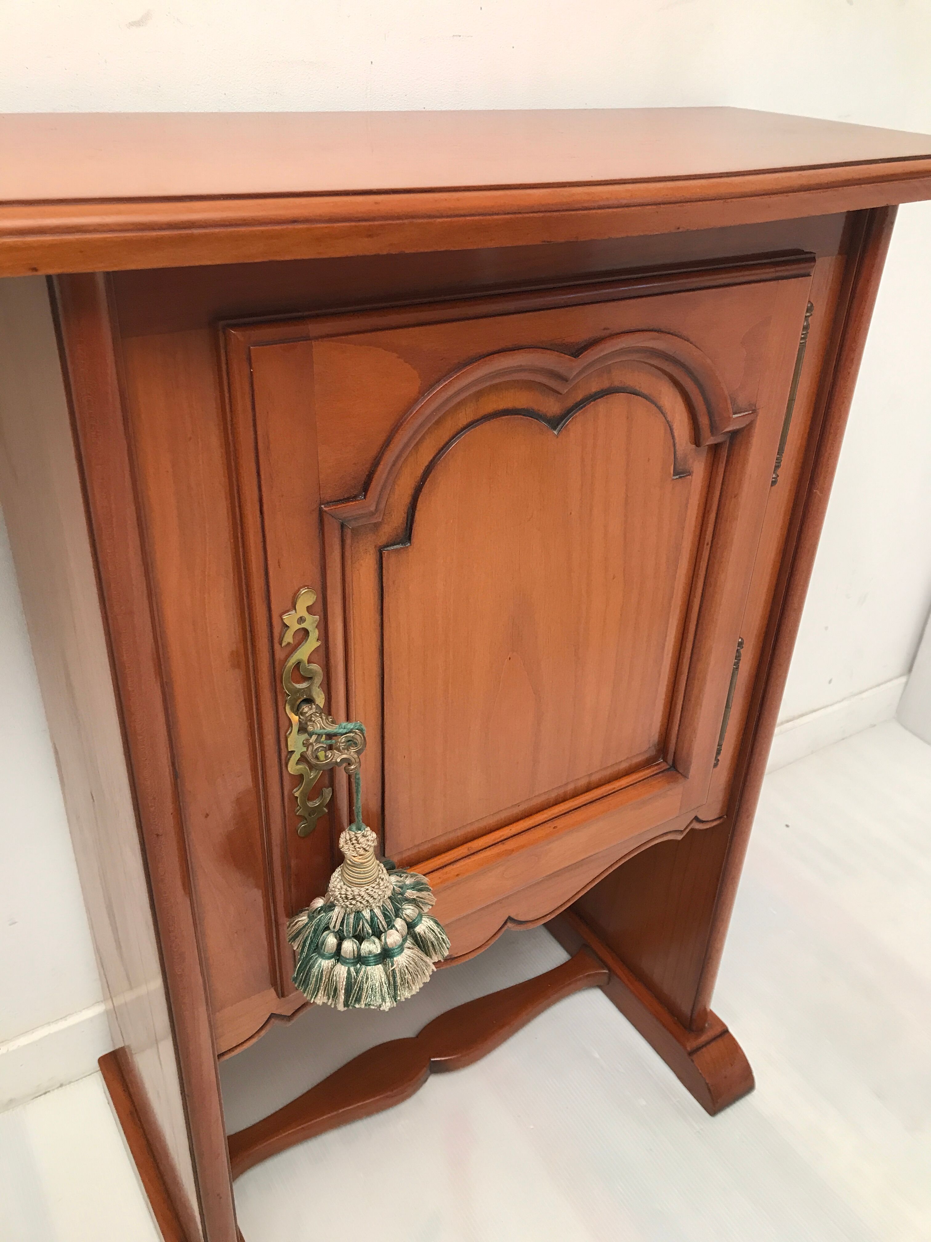 Console en bois vintage