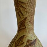 Vallauris ceramic Sunflower vase by Jacques Fonck & Jean Mateo circa 1970