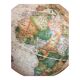 Globe terrestre lumineux vintage