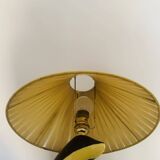 Lampe MOA en céramique noire et jaune