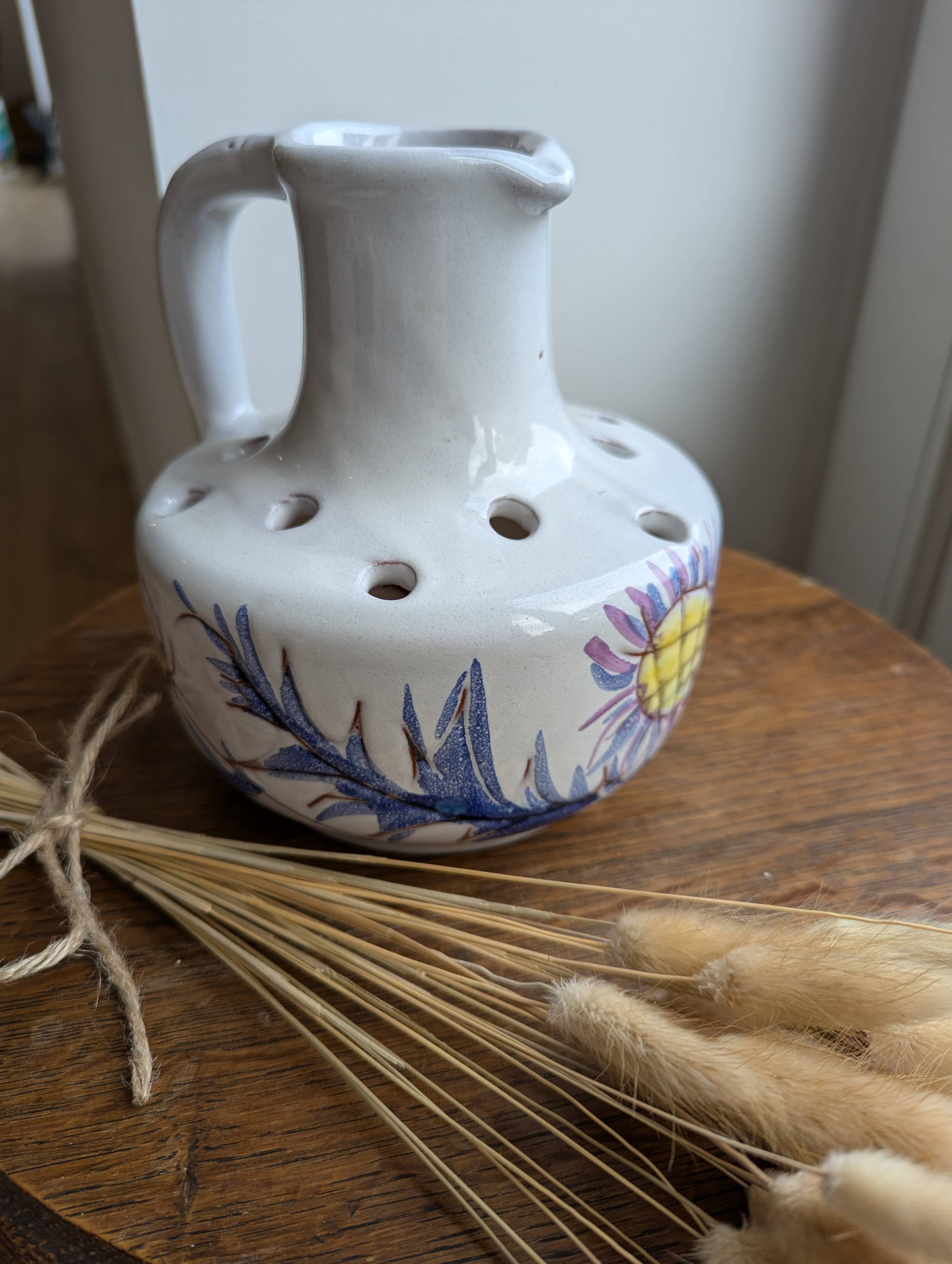 Vintage flower spike vase