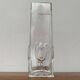 Mid-century Scandinavian glass vase with floral pattern, 1960s.