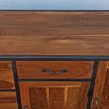 Wood and metal sideboard