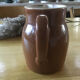 Pitcher water pot or stoneware milk