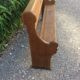 Church bench