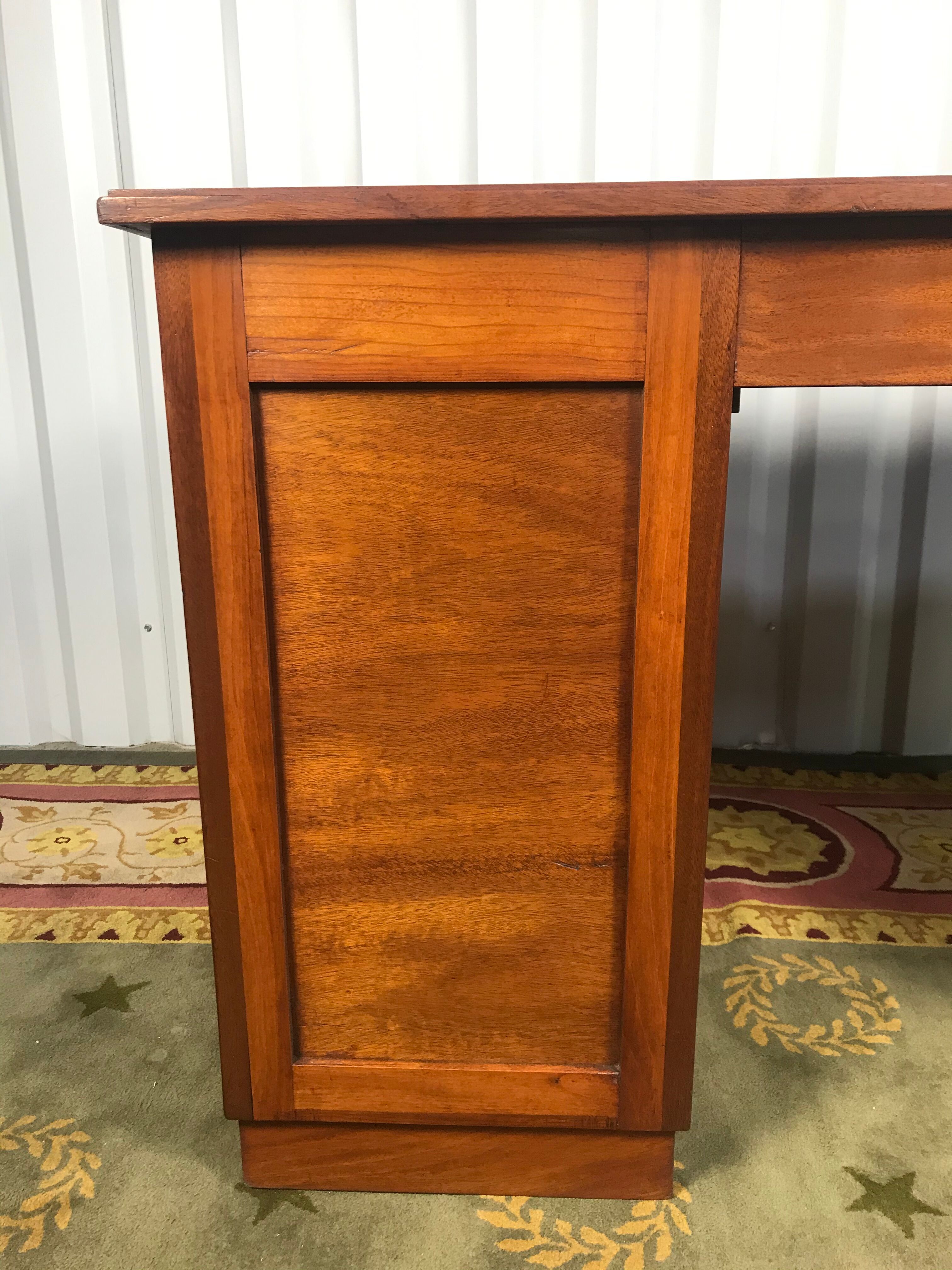 Restored Mahogany Art Deco desk
