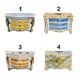 Second Half 18th Century France Shaped Planters "Commode" Nevers Manufactur