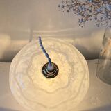 White Clichy glass pendant light