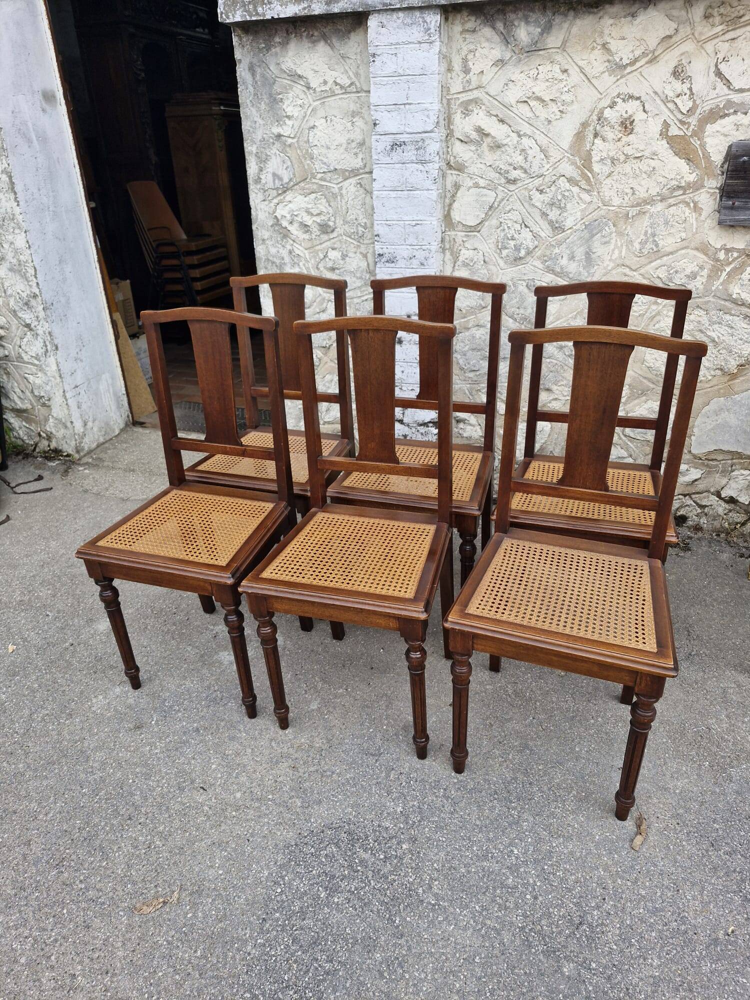6 chairs