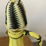 Vintage scoubidou decanter