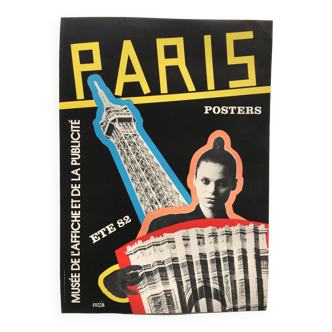 RAZZIA, Paris Posters / Musée de l'Affiche et de la Publicité, été 1982. Affiche originale