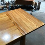 Vintage elm table Maison Regain 80s