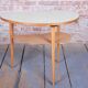 Mid-Century Side Table in Beech and Plywood, Czech, 1950s