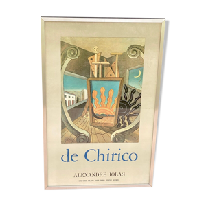 Affiche giorgio de chirico alexandre