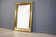 XL vintage giltwood mirror, 1970s