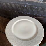 Set of 3 vintage plates Block Spal Portugal - Grey Dawn 1980 - TBE !
