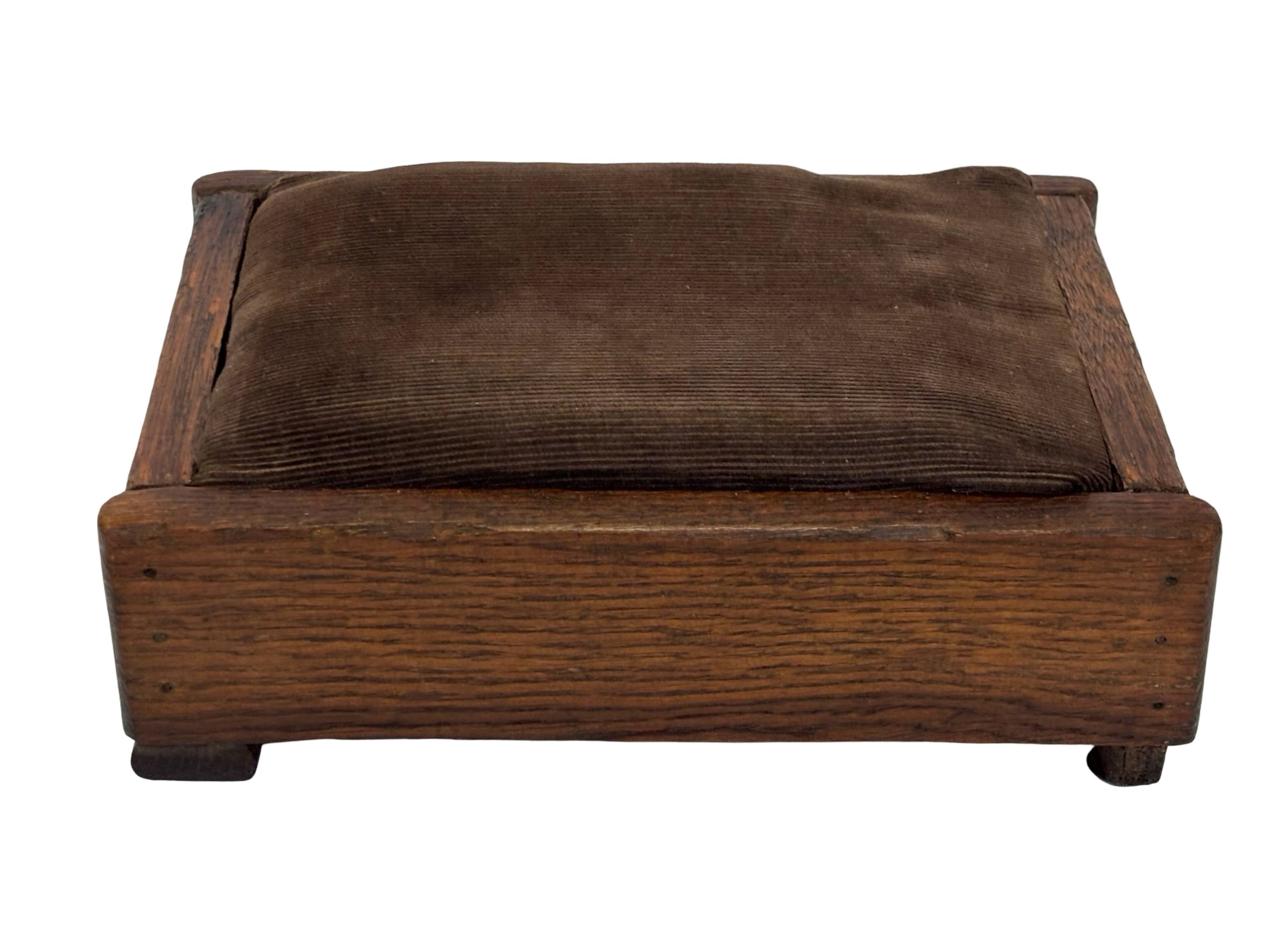 Art Deco footstool foot rest minimalist 30's design