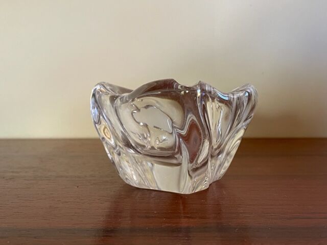 Ashtray Daum crystal 1950