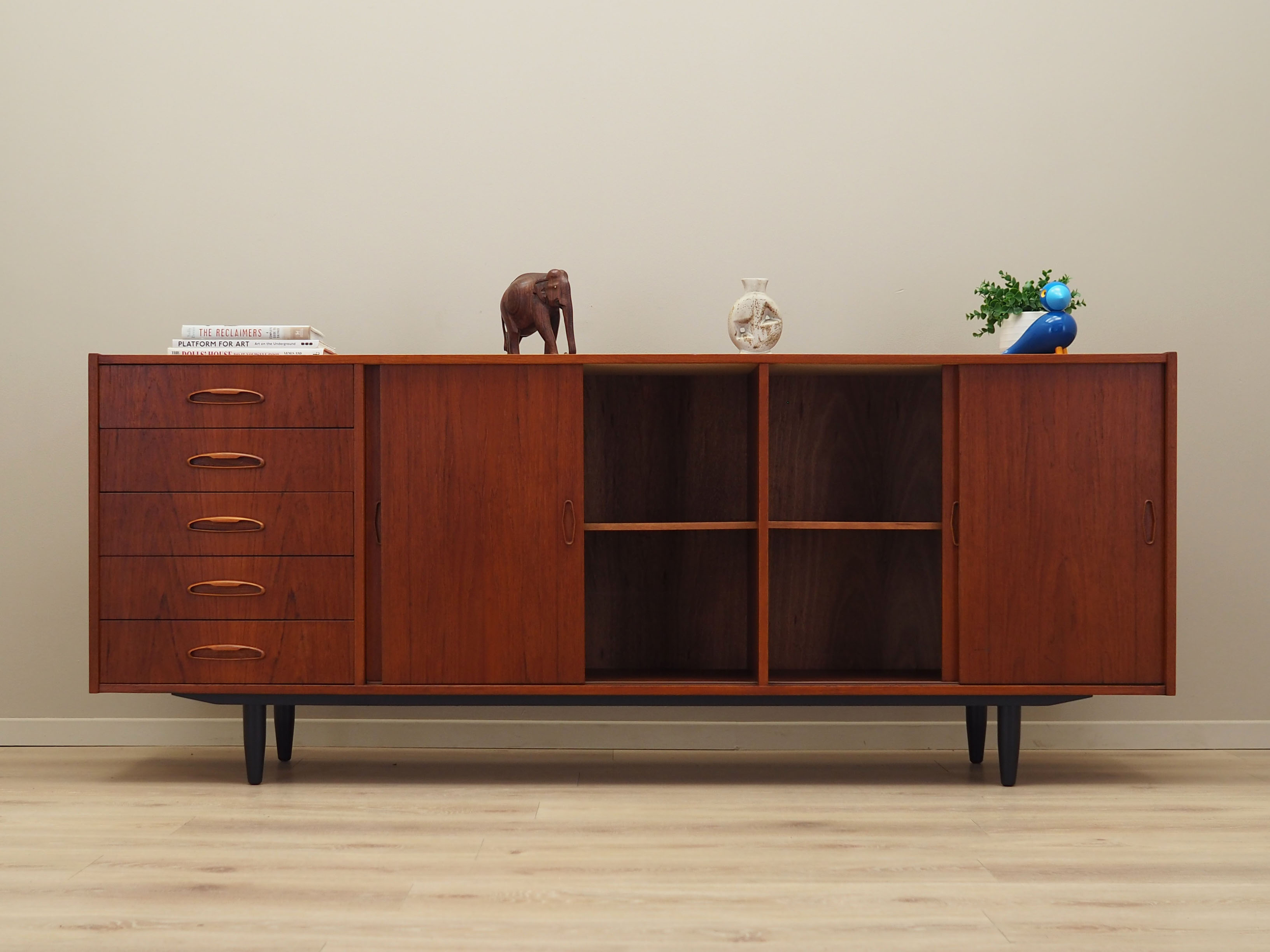 Teak sideboard, Danish design, 1970s, production Denmark