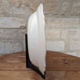 Round hollow dish with flower bouquet decoration Saint Amand Vieux Strasbourg