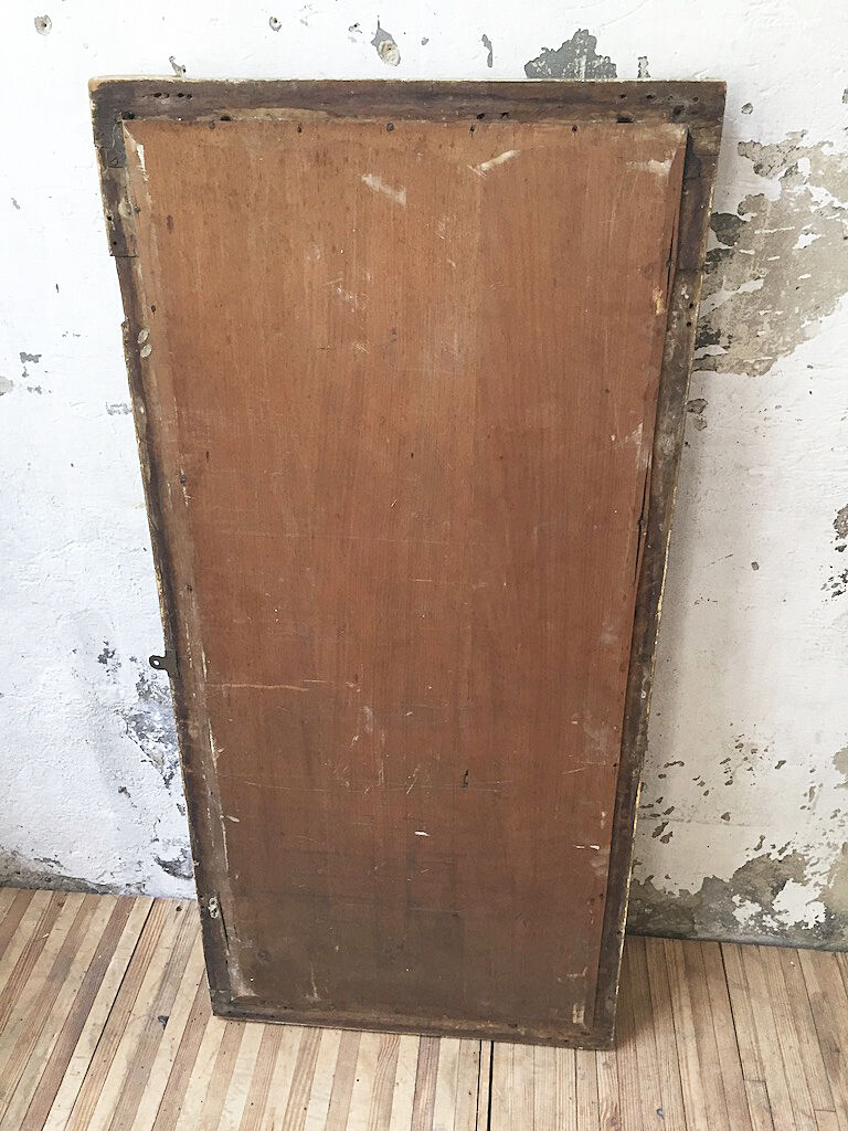 18th century mercury mirror 119x56cm