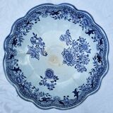 Coupe compotier Longwy Chinois XIXe salamandres
