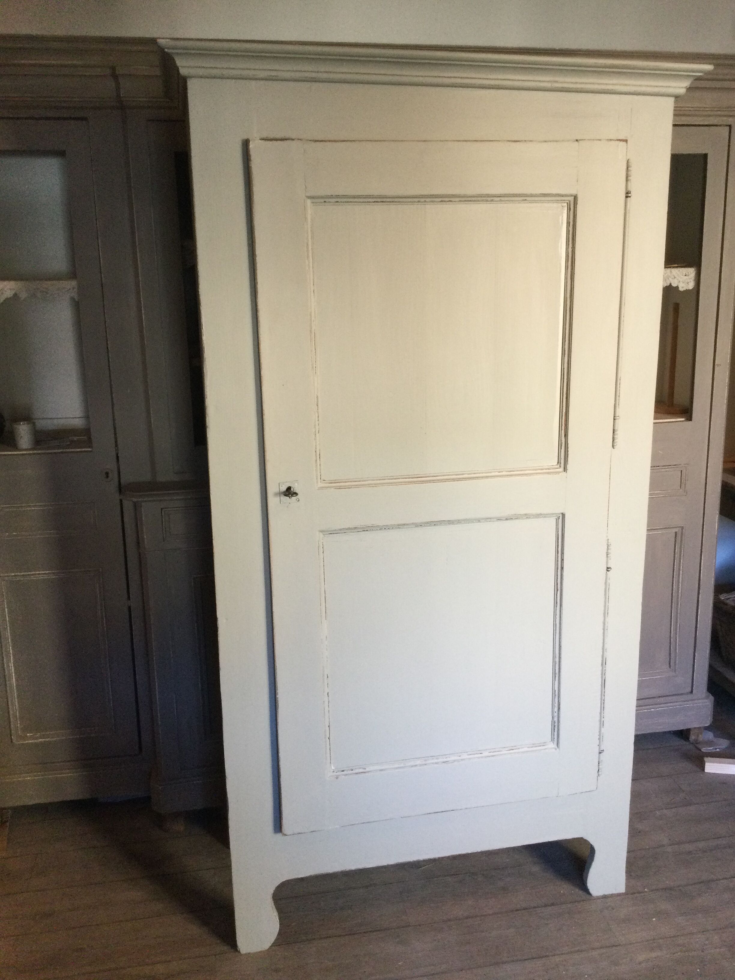 Antique knitted cabinet