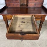 Wooden secretary desk