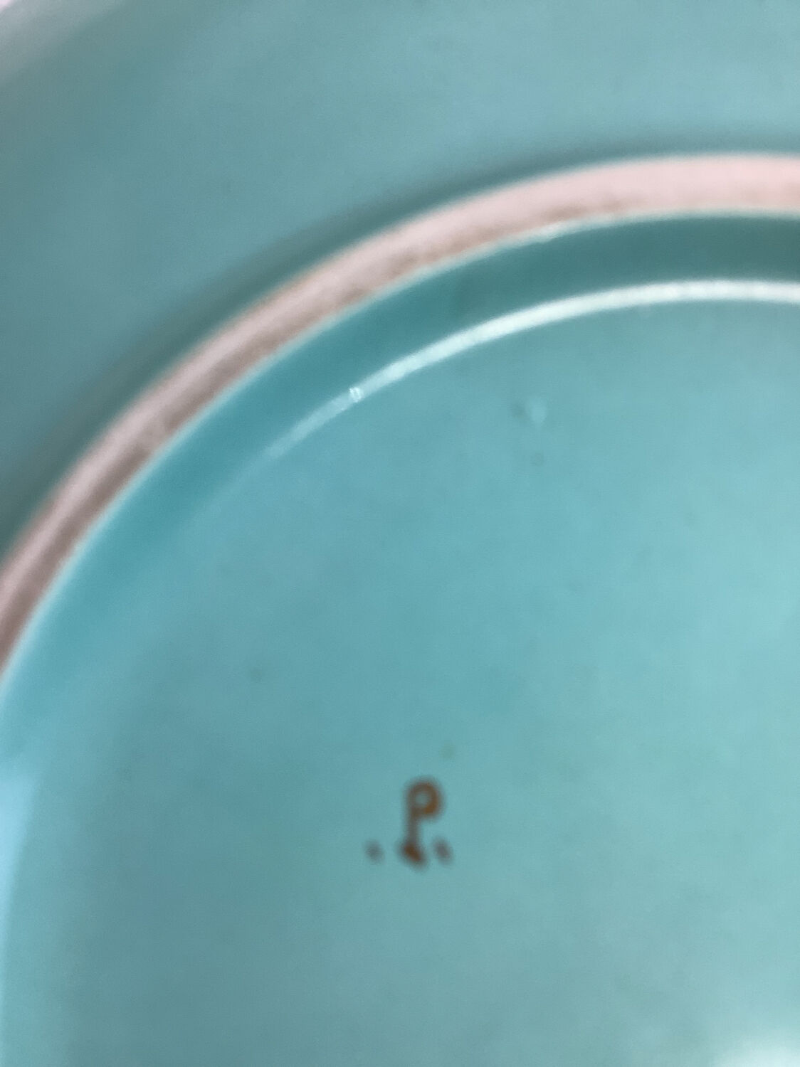 Set of 2 antique tea cups made in France