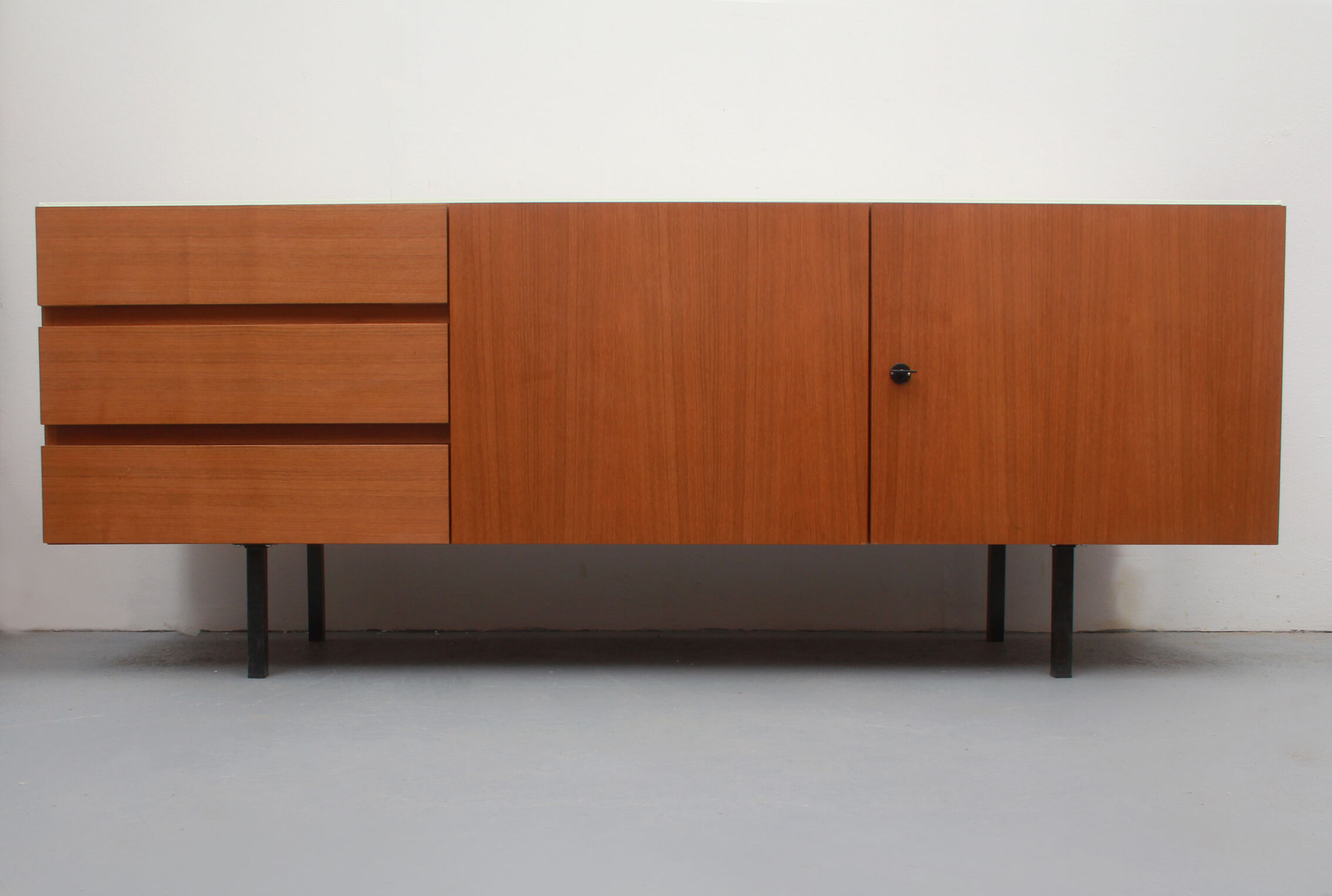 1960s sideboard in teak, 180cm