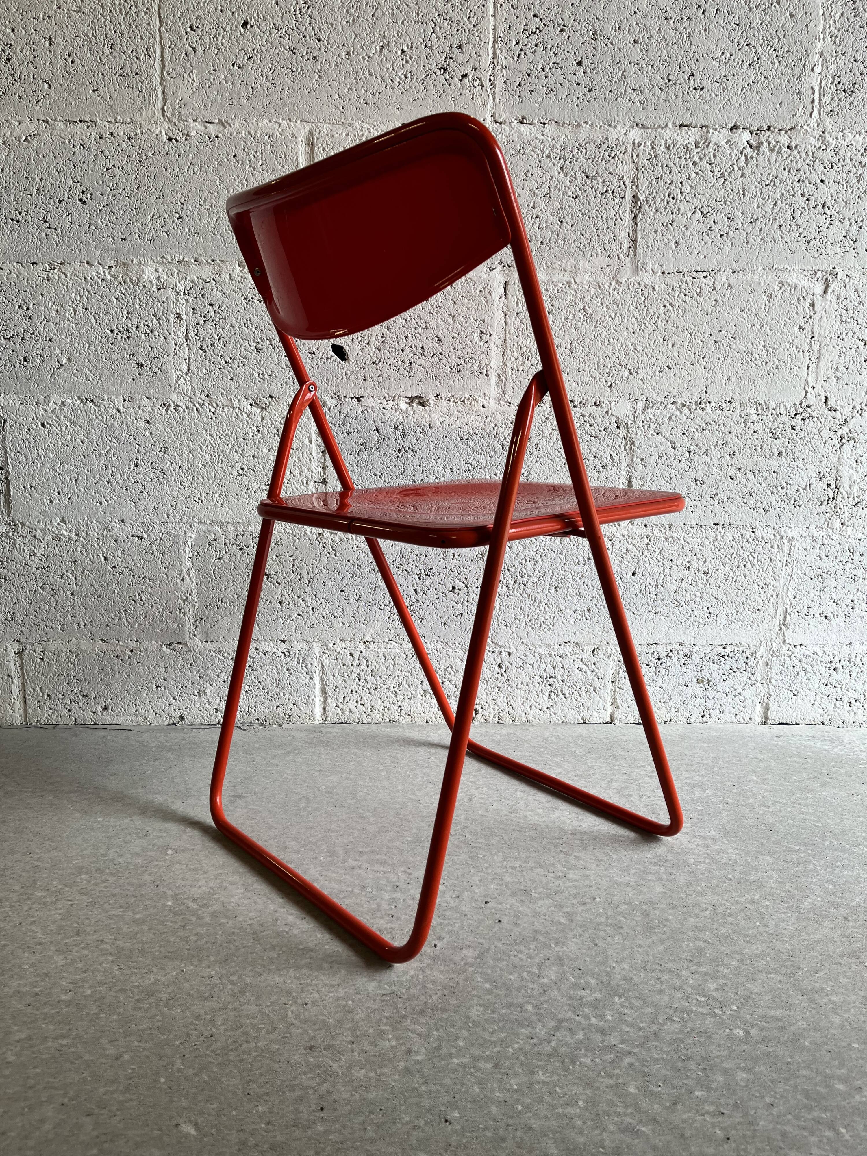 Folding chair Tedkla by Ikea 1980