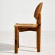 Pine dining set by Rainer Daumiller for Hirtshals Savvaerk, set of 7