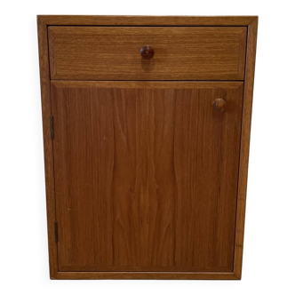 1960s Scandinavian design hanging storage.