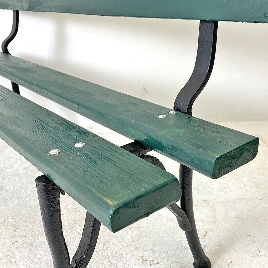 Vintage garden bench