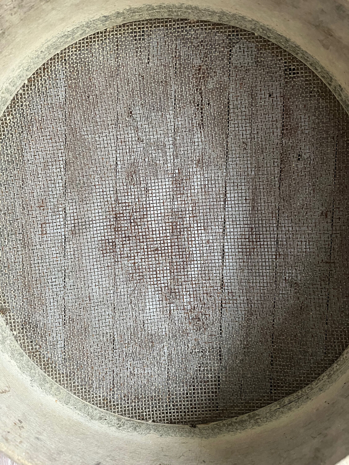 Large old sieve