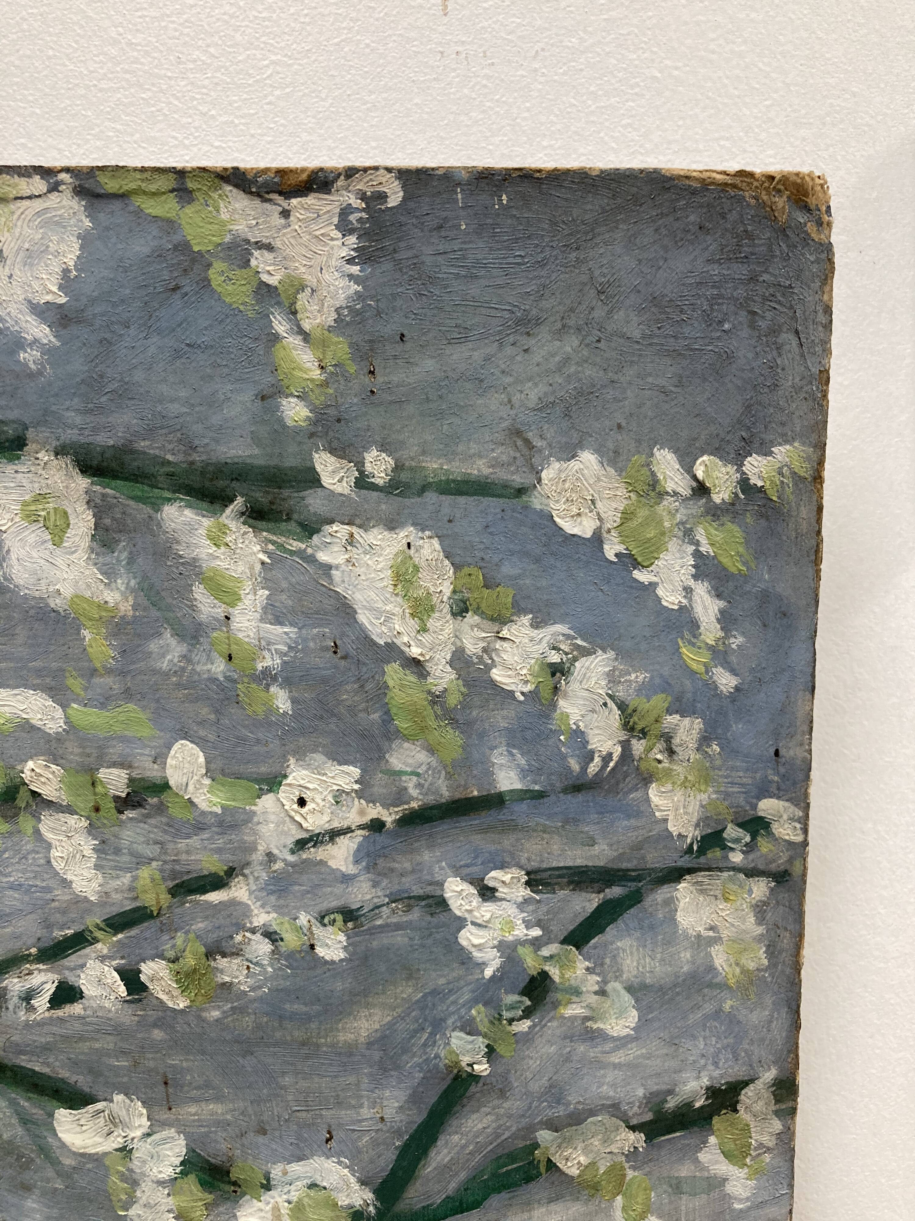 Oil on sign "The Three Graces"