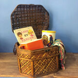 Wicker chest