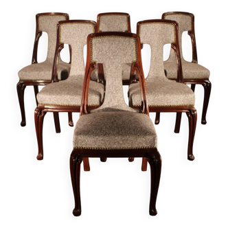Art Nouveau chairs