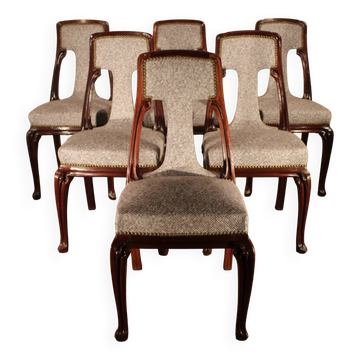 Art Nouveau chairs
