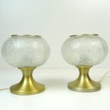 Belle paire de lampes de chevet Hollywood Regency par Doria Allemagne